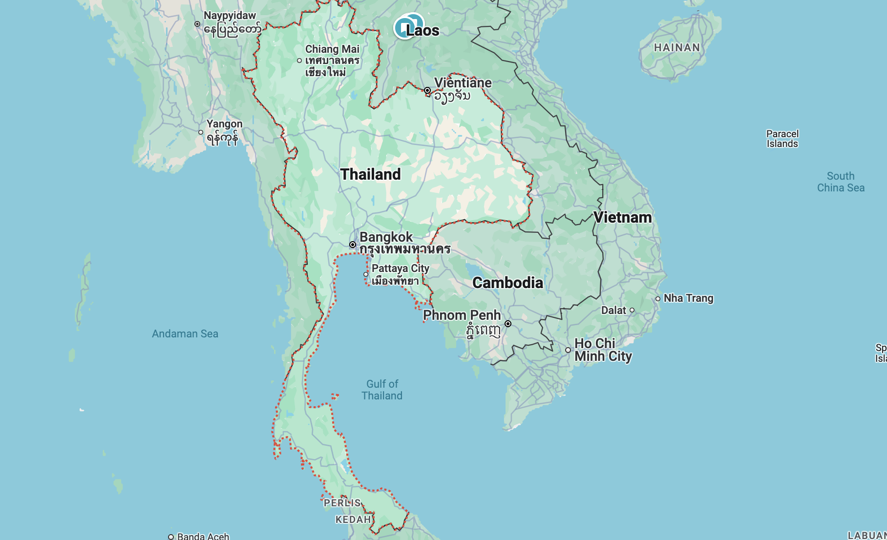 Thailand Maps